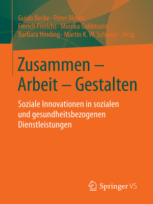 cover image of Zusammen--Arbeit--Gestalten